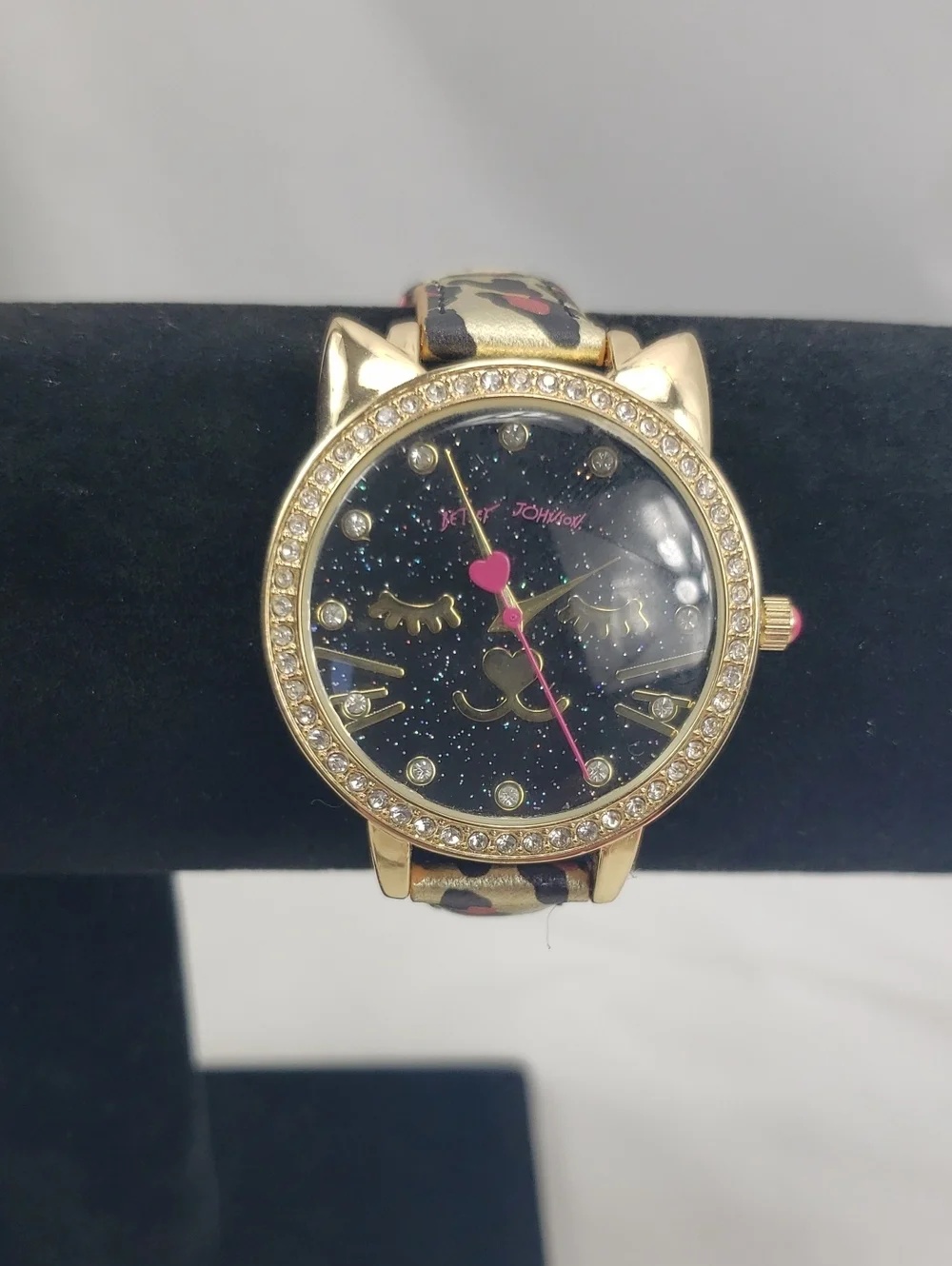 Betsey Johnson Working Cat Watch